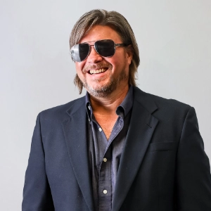 Cory McLean, EVP of Operations at Sunline Global wearing sunglasses