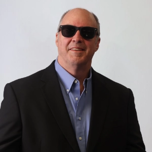Curtis Hagar, EVP of Business Development at Sunline Global wearing sunglasses